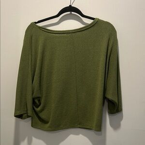 Joe Fresh Olive Long Sleeve Top